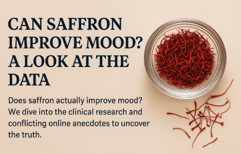 Featured image for blog post titled Can Saffron Improve Mood? A Look at the Data